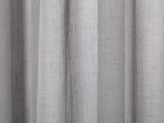 Awaroa Sheer Curtains - Graphite