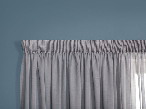 Awaroa Sheer Curtains - Graphite