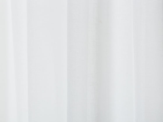 Awaroa Sheer Curtains - Porcelain