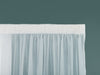 Awaroa Sheer Curtains - Porcelain