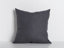  Maia Linen Filled Cushion - Charcoal