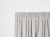 Nevis Blockout Pencil Pleat Curtains - Bone