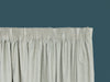 Nevis Blockout Pencil Pleat Curtains - Seagrass