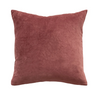 Majestic Velvet-Linen Marsala Filled Cushion