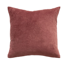  Majestic Velvet-Linen Marsala Filled Cushion