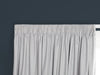 Wanaka Blockout Pencil Pleat Curtains - Silver