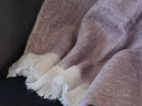 Arlington Wool Blend Throw