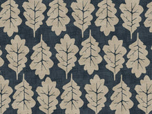  Oak Leaf Midnight Fabric